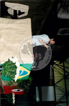 Plínio de Arruda Sampaio Jr. (Mato Grosso do Sul, [sem data]) [fotografia] / Fotógrafo(a) : Arquivo MST ; Douglas Mansur. -- Ref.: BR-SPMST_MST-SN-CIN_AMP_001681-012653-PER.