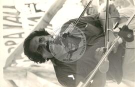 Olívio Dutra (Brasil, [sem data]) [fotografia] / Fotógrafo(a) : Arquivo MST ; Itamar Garcez ; Regina Vilela ; Claudemir. -- Ref.: BR-SPMST_MST-SN-CIN_AMP_001659-012571-PER.