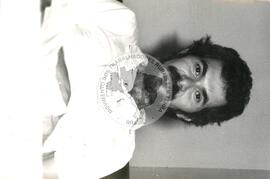 Hamilton Pereira [Pedro Tierra, poeta] (Brasil, [sem data]) [fotografia] / Fotógrafo(a) : Arquivo MST ; Douglas Mansur ; Reginaldo Pacheco ; . -- Ref.: BR-SPMST_MST-SN-CIN_AMP_001545-012034-PER.