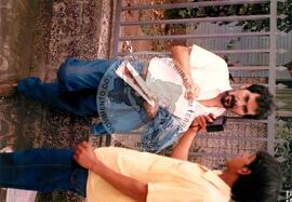 Hamilton Pereira [Pedro Tierra, poeta] (Brasil, [sem data]) [fotografia] / Fotógrafo(a) : Arquivo MST ; Douglas Mansur ; Reginaldo Pacheco ; . -- Ref.: BR-SPMST_MST-SN-CIN_AMP_001545-012043-PER.