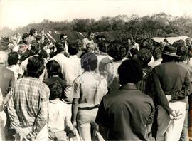 Acampamento "Vitória da União" do MST (Mangueirinha-PR, [sem data]) [fotografia] / Fotógrafo(a) : Lauro Beckers. -- Ref.: BR-SPMST_MST-SN-CIN_AMP_000083-000670-ACP.