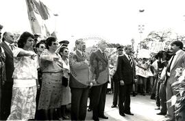 Manifestação contra visita do presidente de El Salvador (El Salvador, 20 jun. 1986) [fotografia] / Fotógrafo(a) : Regina Vilela. -- Ref.: BR-SPMST_MST-SN-CIN_AMP_001066-008619-RIT.