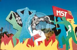 Mural do Assentamento (Friburgo-SC, [sem data]) [fotografia] / Fotógrafo(a) : Arquivo MST. -- Ref.: BR-SPMST_MST-SN-CIN_AMP_000809-005304-CUL.