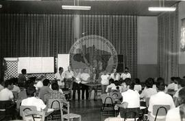 Encontro Nacional dos Assentados, 2o (Cascavel-PR, 07 abr. 1986) [fotografia] / Fotógrafo(a) : Norbert Eduard Hesselen. -- Ref.: BR-SPMST_MST-SN-CIN_AMP_000971-007724-ENC.