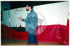 Encontro Nacional de Secretarias, 2o (Cajamar-SP, 09 jul. 2001) [fotografia] / Fotógrafo(a) : Leticia Barqueta. -- Ref.: BR-SPMST_MST-SN-CIN_AMP_000951-007551-ENC.