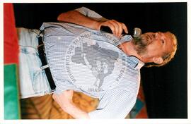 João Pedro Stédile (Brasil, [sem data]) [fotografia] / Fotógrafo(a) : Arquivo MST ; Cácia Cortez ; Débora Lerrer ; Douglas Mansur ; João Zinclar ; Luciney Martins ; Michelle Camafaldo. -- Ref.: BR-SPMST_MST-SN-CIN_AMP_001263-010571-LID.