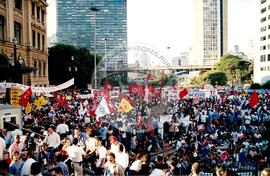 Manifestação (São Paulo-SP, [sem data]) [fotografia] / Fotógrafo(a) : Arquivo MST. -- Ref.: BR-SPMST_MST-SN-CIN_AMP_000410-002398-AMT.