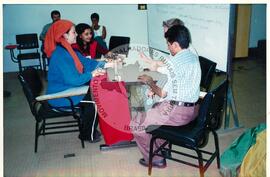 Encontro Nacional de Secretarias, 2o (Cajamar-SP, 09 jul. 2001) [fotografia] / Fotógrafo(a) : Leticia Barqueta. -- Ref.: BR-SPMST_MST-SN-CIN_AMP_000951-007554-ENC.