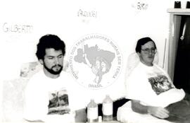 Greve de Fome (Rio Grande do Sul, 15 mar. 1993) [fotografia] / Fotógrafo(a) : Débora Lerrer. -- Ref.: BR-SPMST_MST-SN-CIN_AMP_000464-002707-AMT.