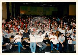 Congresso Nacional dos Metalurgicos da CUT, 4o (São Paulo (Estado), 05 jun. 1998) [fotografia] / Fotógrafo(a) : Douglas Mansur. -- Ref.: BR-SPMST_MST-SN-CIN_AMP_000755-004949-CSS.