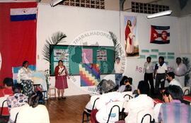 Encontro Internacional de Agricultura e Cooperativismo, 2o (Mato Grosso do Sul, [sem data]) [fotografia] / Fotógrafo(a) : Arquivo MST. -- Ref.: BR-SPMST_MST-SN-CIN_AMP_001157-009947-RIT.
