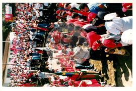 Inauguração do Monumento em homenagem a Antônio Tavares Pereira (Curitiba-PR, 01 mai. 2001) [fotografia] / Fotógrafo(a) : Douglas Mansur. -- Ref.: BR-SPMST_MST-SN-CIN_AMP_001025-007999-ELF.