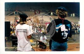 Encontro de Jovens do MST, na Ucicamp, 2o (Campinas-SP, 18 fev. 2000) [fotografia] / Fotógrafo(a) : Milene Medeiros. -- Ref.: BR-SPMST_MST-SN-CIN_AMP_000899-006436-ENJ.