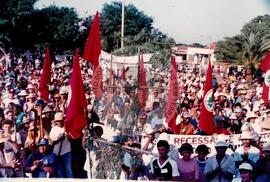 Manifestação (Rio Grande do Norte, [sem data]) [fotografia] / Fotógrafo(a) : Arquivo MST. -- Ref.: BR-SPMST_MST-SN-CIN_AMP_000560-003137-AMT.