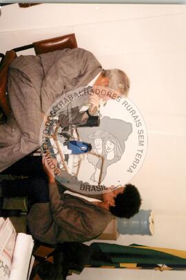 Plínio de Arruda Sampaio (Mato Grosso do Sul, [sem data]) [fotografia] / Fotógrafo(a) : Arquivo MST ; Douglas Mansur ; Eduardo Tavares ; Haroldo C. ; Miriam. -- Ref.: BR-SPMST_MST-SN-CIN_AMP_001680-012636-PER.