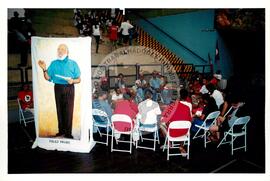 Encontro de Jovens do MST, na Ucicamp, 3o (Campinas-SP, 14 fev. 2001) [fotografia] / Fotógrafo(a) : Douglas Mansur. -- Ref.: BR-SPMST_MST-SN-CIN_AMP_000906-006884-ENJ.