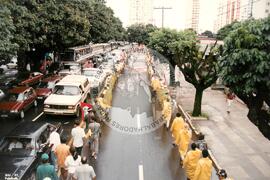 Marcha Nacional do MST (Goiânia-GO, abr. 1997) [fotografia] / Fotógrafo(a) : Arquivo MST. -- Ref.: BR-SPMST_MST-SN-CIN_AMP_001408-011353-MAC.