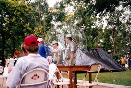 Festival da Reforma Agrária, 1o (Palmeiras das Missões-RS, 04 fev. 1999) [fotografia] / Fotógrafo(a) : Claudio Foschiera. -- Ref.: BR-SPMST_MST-SN-CIN_AMP_000806-005269-CUL.