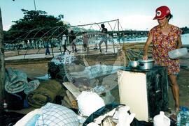 Acampamento do MST [sem identificação] (Mato Grosso, [sem data]) [fotografia] / Fotógrafo(a) : Arquivo MST. -- Ref.: BR-SPMST_MST-SN-CIN_AMP_000030-000102-ACP.