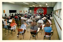 Reunião da Coordenação Nacional (São Paulo (Estado), jan. 1997) [fotografia] / Fotógrafo(a) : Douglas Mansur. -- Ref.: BR-SPMST_MST-SN-CIN_AMP_000944-007437-ENC.
