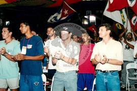 Encontro de Jovens do MST, na Ucicamp, 3o (Campinas-SP, 14 fev. 2001) [fotografia] / Fotógrafo(a) : Douglas Mansur ; João Zinclar. -- Ref.: BR-SPMST_MST-SN-CIN_AMP_000902-006647-ENJ.