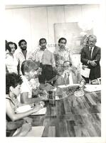 MST em audiência com o diretor do INCRA (Distrito Federal (Brasil), 19 ago. 1985) [fotografia] / Fotógrafo(a) : Railda Herrero. -- Ref.: BR-SPMST_MST-SN-CIN_AMP_000623-003512-ARV.