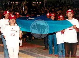 Congresso Nacional do MST, 4o (Distrito Federal (Brasil), 07 ago. 2000) [fotografia] / Fotógrafo(a) : Douglas Mansur ; Paula Reis ; João Zinclar. -- Ref.: BR-SPMST_MST-SN-CIN_AMP_000715-004628-CGR.