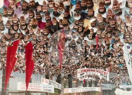Manifestação pró Impechment - UNE E CUT (São Paulo (Estado), 25 ago. 1992) [fotografia] / Fotógrafo(a) : Juan Pezzeto. -- Ref.: BR-SPMST_MST-SN-CIN_AMP_000384-002101-AMT.